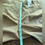 Avenue Studio Women's Beige Dress Pants‎ Size 22P Pleated Front Cuffed Hem Photo 5