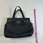 Kate Spade  Black and Gold Pebbled Leather Crossbody Bag Photo 6