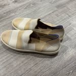 Rothy's Tan Stripe Slip On Loafer Shoes Size 12 Photo 3