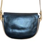 CELINE Triomphe Vintage Black Leather Shoulder Bag w/Golden Trim. Comes with COA Photo 4