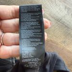 Anthropologie  Maeve Crop Tank Corset Size XL Black Faux Leather Stretch Photo 6