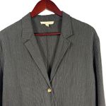 Grade & Gather  Pinstripe Lightweight Jacket Tunic Womens S Longline Button Front Photo 8