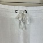 Athleta  White Linen Pull On Mini Skirt Size‎ 4 Photo 1