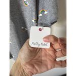 Target Pretty Rebel x  Pride Rainbow Scoop Neck T-shirt Gray Size XL NEW Photo 3
