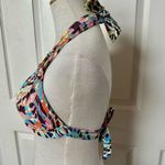 Becca  colorful swimsuit top size Large Photo 1