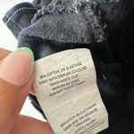 Nasty Gal  Black Denim Corset Bustier Top Zip Front Size 6 Photo 6