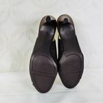 Naturalizer  Entari Brown Lizard Slingback Peep Toe Pumps Size 10 Photo 4