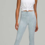 Lululemon Fast and Free Tight 25" *Nulux City Grit White Blue Fog 2 Photo 0