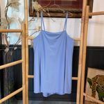 Old Navy  Powersoft Cami Periwinkle Dress Shelf Bra & Shorts - Sz XXL 💚🎀 Photo 1