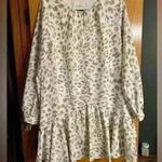 Anthropologie — Cheetah Dress Ruffle Bottom Mare Mare Dress: M Photo 2