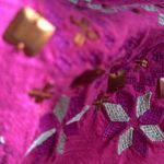 Free People  top lined to waist beaded detail hot pink S Photo 4