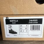 Dr. Martens  Nartilla Black Hydro Leather Gladiator Women's Sandal Size 11 #B1498 Photo 3