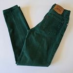 Levi's Vintage 90s Dark Green High Rise Tapered Leg Cotton Jeans Size 7 Photo 1