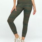 Evolution and creation Green & Brown Swirl Patterned 7/8 High Waisted Leggings Photo 0