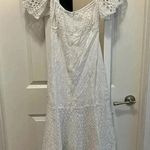 Farm Rio 147 NWT  White Eyelet Dress Photo 4