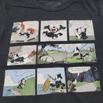 Felix The Cat Shirt Size Small S Relaxing Day Comic Strip Graphic Print T Photo 3