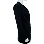 Madewell Blazer Suit Women Size 8 Deep V Neck Single Button Black Business Photo 6