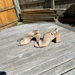 DONALD PLINER Penny Open Toe Slingback Mule In Putty size 5.5 Tan Photo 2