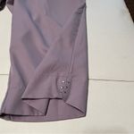 Alfred Dunner  Womens Size 18 Lilac Lavender Capri Pant Two Front Pockets Pull On Photo 5