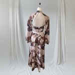 SHEIN X Cream Gown with Mock Neck Size L Photo 3