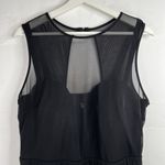 Torrid Plus Size 2 2X D/DD Black Underwire Long Mesh Overlay Swim Dress Swimsuit Photo 4