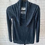 Velvet by Graham Spencer Cowl Neck Blue Knit Top Size Small Photo 0
