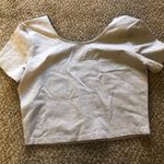 American Apparel Cotton Spandex Jersey Crop T-shirt Photo 1