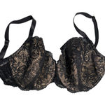 Thirdlove  24/7 Lace Balconette Bra Black‎ Size 32G Lightly Padded Underwire Photo 0