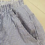 Urban Renewal Blue Pinstripe Sear-suckered Shorts Photo 1