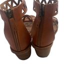 Soludos  Women's Size 5.5‎ Leather Cut Out Ankle Strap Sandals Photo 4