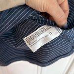 A New Day blue striped extended shoulder alone dress medium Photo 6