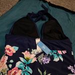 Cupshe Women's One Piece Cutout Bathing Suit Floral Print.. Photo 5