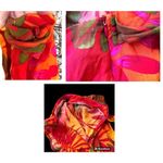 VTG John Roberts Faux Wrap Skirt Size 10 Maxi Tropical Zip Ties Swimsuit… Photo 9