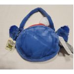 Stitch Christmas Holiday plush Purse Nwt Blue Photo 1