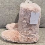 LC Lauren Conrad Women’s LC Allover Faux Fur Tall Boots Slippers Photo 0