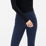 Everlane The Side-Zip Stretch Cotton Pant Navy Sz.2 Photo 0