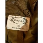 NWOT Joyfolie Carmel Slip Dress in Bistre Size XS Green Photo 4