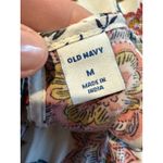 Old Navy  Floral Maxi Dress Halter Neck Tiered Ruffle White Medium Spring Summer Photo 1