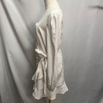 Princess Polly  The Villa Mini Dress Womens 8 White Long sleeve Preppy‎ summer Photo 9