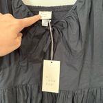 A New Day NWT  Black Puff Sleeve Mini Dress Sz Small Photo 3