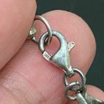 Vintage Mid Century Sterling Baltic Amber Cabochon Link 7" Bracelet 10.7g Photo 12