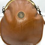 Capezio  Vintage KISS Lock Faux Leather Crossbody Bag Photo 2