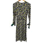 Proenza Schouler Multicolor FLORAL KNOT Crepe Dress Size 2 Photo 8