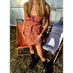 Free People Ellia Printed Set Spring Blossom Combo size M Photo 2