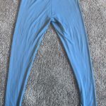 Disney  Mickey Mouse Women’s Light Steel Blue Leggings Sz Large Photo 3