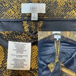 Joie  Marcena B Pants Cropped Snake Print Size 2 Photo 11
