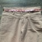 Diesel  Salmon Pink/ Beige Straight Leg Cropped Resin Work Pants 26 Photo 1