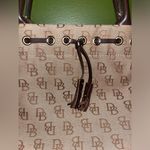 Dooney & Bourke Authentic  Tassle “DB” Signature Canvas Tote (Vintage) Photo 1