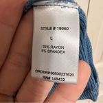 Soft Ribbed Women’s Tank, Masc Style, Cookies Clothing Company Size Large Blue Photo 6