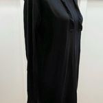 Athleta  SOLITUDE HOODIE SWEATSHIRT DRESS Black Size Oversized XS Photo 6